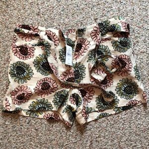 Loft Floral Cargo Shorts